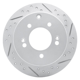 DFC® - Drilled and Slotted Rear Passenger Side Brake Rotor