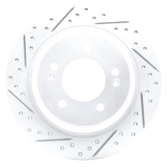 DFC® - Drilled and Slotted Rear Driver Side Brake Rotor