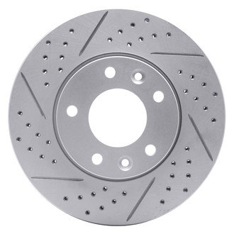 DFC® - Drilled and Slotted Front Driver Side Brake Rotor