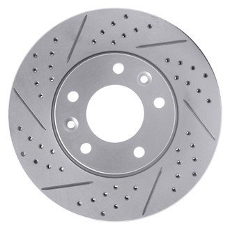 DFC® - Drilled and Slotted Front Passenger Side Brake Rotor