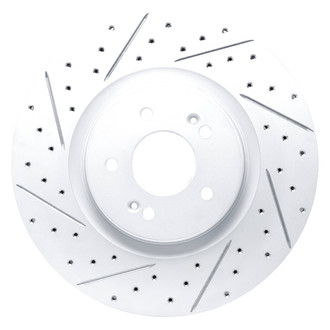 Dynamic Friction Company® - Drilled and Slotted Brake Rotor