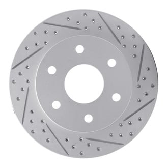 DFC® - Drilled and Slotted Rear Passenger Side Brake Rotor