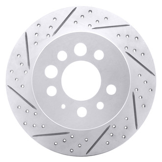 Dynamic Friction Company® - Drilled and Slotted Brake Rotor