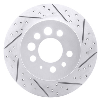 DFC® - Drilled and Slotted Rear Passenger Side Brake Rotor