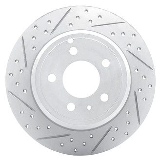 DFC® - Drilled and Slotted Rear Driver Side Brake Rotor