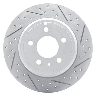 DFC® - Drilled and Slotted Rear Passenger Side Brake Rotor