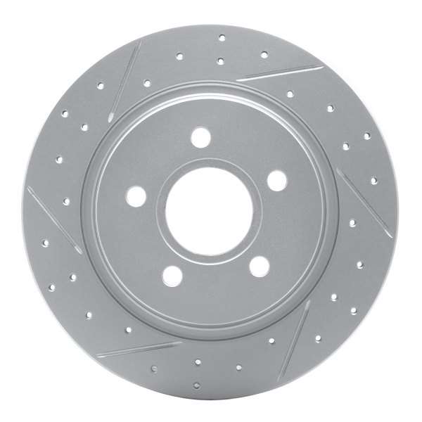 DFC® - Drilled and Slotted Rear Drilled and Slotted Brake Rotor