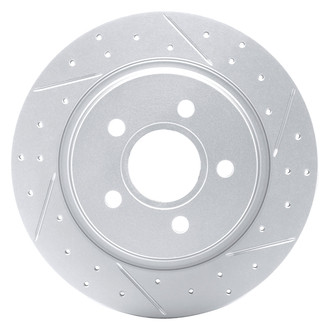 DFC® - Drilled and Slotted Rear Passenger Side Brake Rotor
