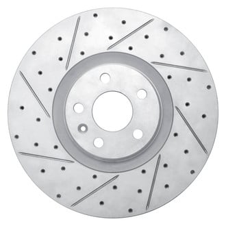 Dynamic Friction Company® - Drilled and Slotted Brake Rotor