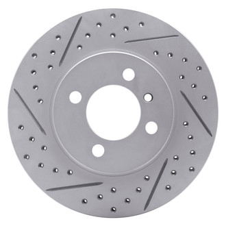 DFC® - Drilled and Slotted Front Driver Side Brake Rotor