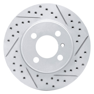 DFC® - Drilled and Slotted Front Passenger Side Brake Rotor