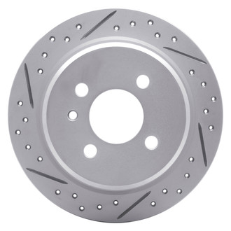 DFC® - Drilled and Slotted Rear Driver Side Brake Rotor