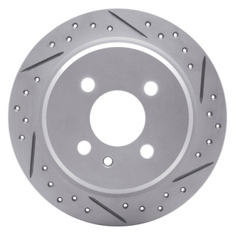 DFC® - Drilled and Slotted Rear Passenger Side Brake Rotor