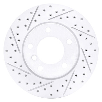 Dynamic Friction Company® - Drilled and Slotted Brake Rotor