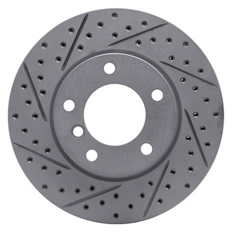 DFC® - Drilled and Slotted Front Passenger Side Brake Rotor