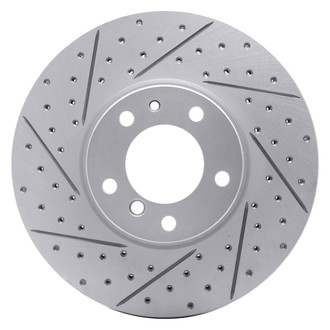 DFC® - Drilled and Slotted Front Driver Side Brake Rotor