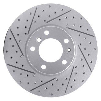 DFC® - Drilled and Slotted Front Passenger Side Brake Rotor