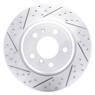 DFC® - Drilled and Slotted Rear Driver Side Brake Rotor