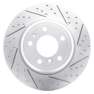 DFC® - Drilled and Slotted Rear Passenger Side Brake Rotor