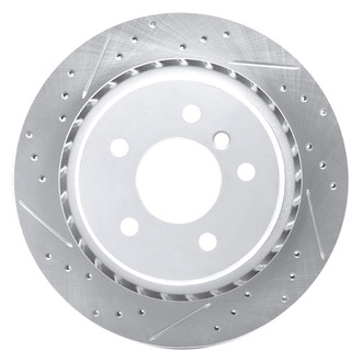 DFC® - Drilled and Slotted Rear Passenger Side Brake Rotor