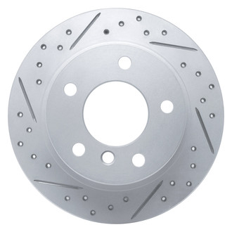 DFC® - Drilled and Slotted Rear Driver Side Brake Rotor