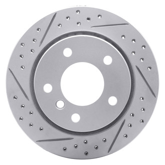 DFC® - Drilled and Slotted Rear Driver Side Brake Rotor