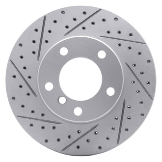 DFC® - Drilled and Slotted Front Passenger Side Brake Rotor