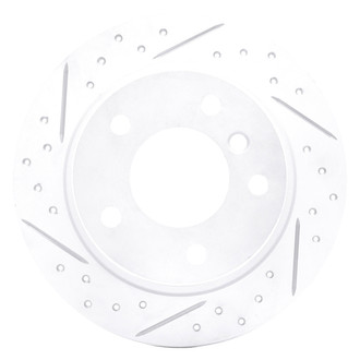 DFC® - Drilled and Slotted Rear Driver Side Brake Rotor