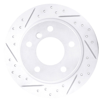 DFC® - Drilled and Slotted Rear Passenger Side Brake Rotor