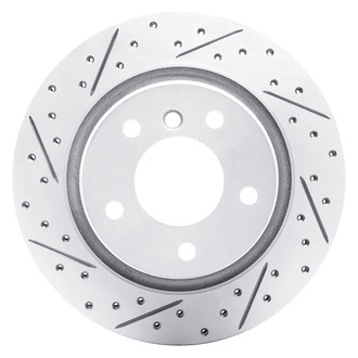 DFC® - Drilled and Slotted Rear Driver Side Brake Rotor