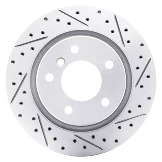 DFC® - Drilled and Slotted Rear Passenger Side Brake Rotor