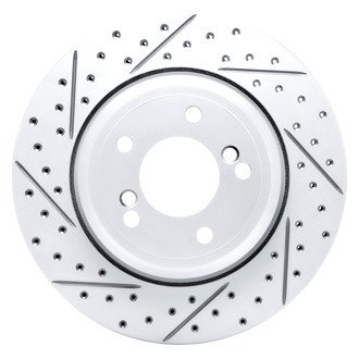 DFC® - Drilled and Slotted Rear Driver Side Brake Rotor