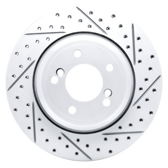 DFC® - Drilled and Slotted Rear Passenger Side Brake Rotor