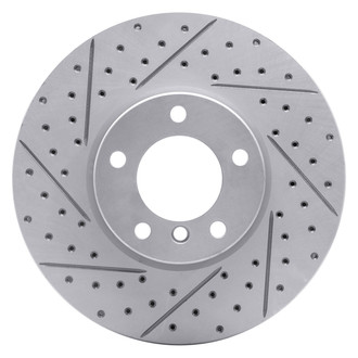 DFC® - Drilled and Slotted Front Driver Side Brake Rotor