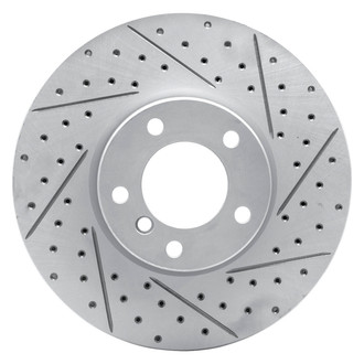 DFC® - Drilled and Slotted Front Passenger Side Brake Rotor