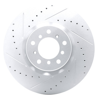 DFC® - Drilled and Slotted Front Passenger Side Brake Rotor