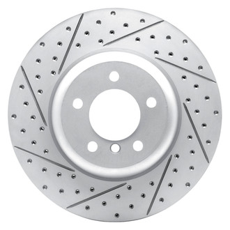 DFC® - Drilled and Slotted Front Driver Side Brake Rotor