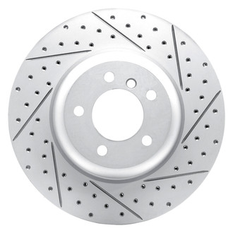 DFC® - Drilled and Slotted Front Passenger Side Brake Rotor