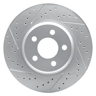DFC® - Drilled and Slotted Front Driver Side Brake Rotor