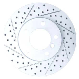 DFC® - Drilled and Slotted Front Driver Side Brake Rotor