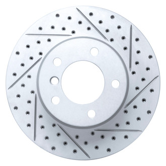 DFC® - Drilled and Slotted Front Passenger Side Brake Rotor