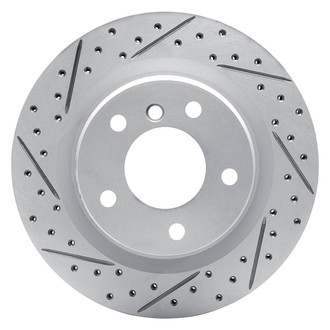 DFC® - Drilled and Slotted Rear Driver Side Brake Rotor