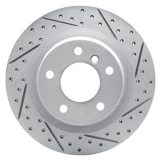 DFC® - Drilled and Slotted Rear Passenger Side Brake Rotor