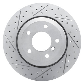 DFC® - Drilled and Slotted Rear Driver Side Brake Rotor