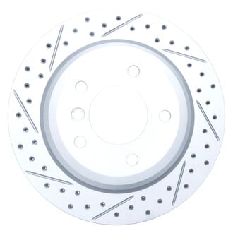 DFC® - Drilled and Slotted Rear Driver Side Brake Rotor