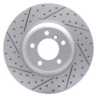 DFC® - Drilled and Slotted Front Driver Side Brake Rotor