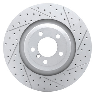 DFC® - Drilled and Slotted Rear Passenger Side Brake Rotor