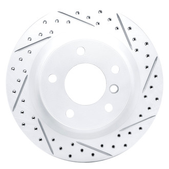 DFC® - Drilled and Slotted Rear Passenger Side Brake Rotor