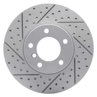 DFC® - Drilled and Slotted Front Passenger Side Brake Rotor