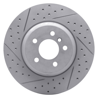 Dynamic Friction Company® - Drilled and Slotted Brake Rotor